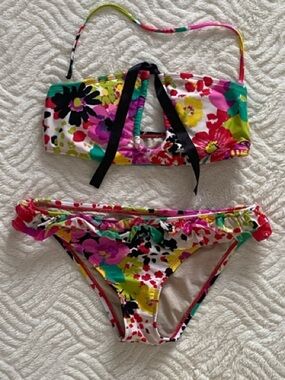 O’Neill Floral Two-Piece Bikini Swimsuit
